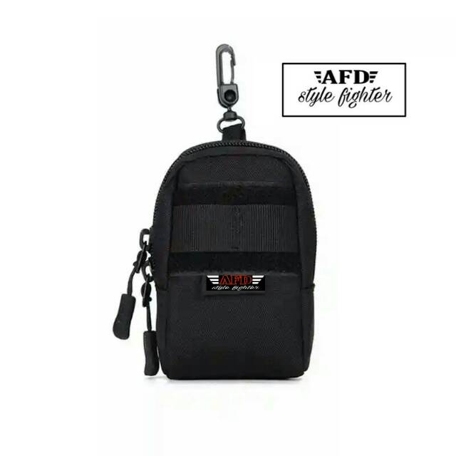 Afd af19d waistbelt tas pinggang army mini aksesoris tas ransel mutltifungsi