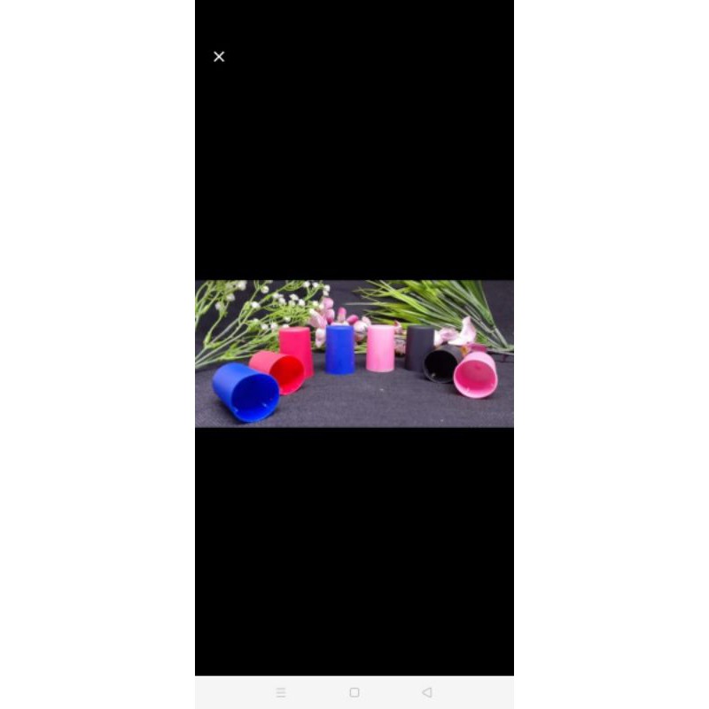 Tutup botol penicilin hanya tutup tanpa botol 20mm plastik