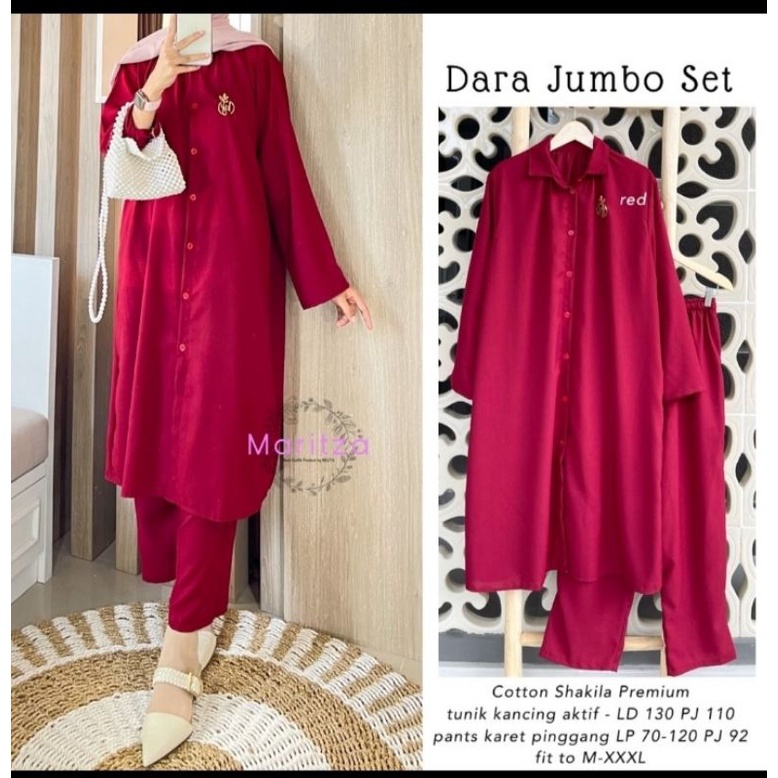 DARA JUMBO SET BY MARITZA