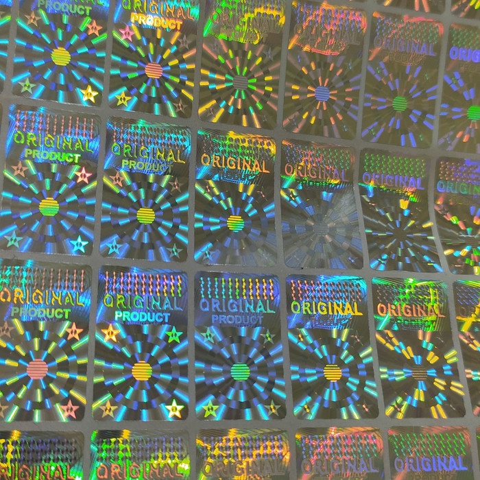 

Stiker hologram Original produk 4 bintang