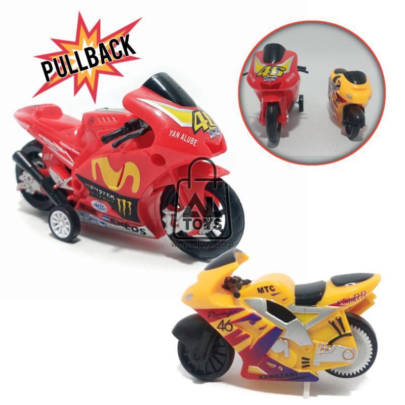 MAINAN MOTOR GP PULLBACK STAR RIDER / MAINAN MOTOR BALAP MOTOR SPORT