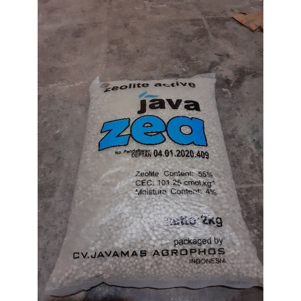 Java Zea 2kg zeolite active
