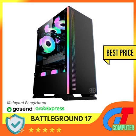 PC Gaming Lengkap i5 10400F Generasi 10 / VGA GTX 1050 Ti 4GB DDR5 / RAM 32GB / SSD / Editing - Gaming