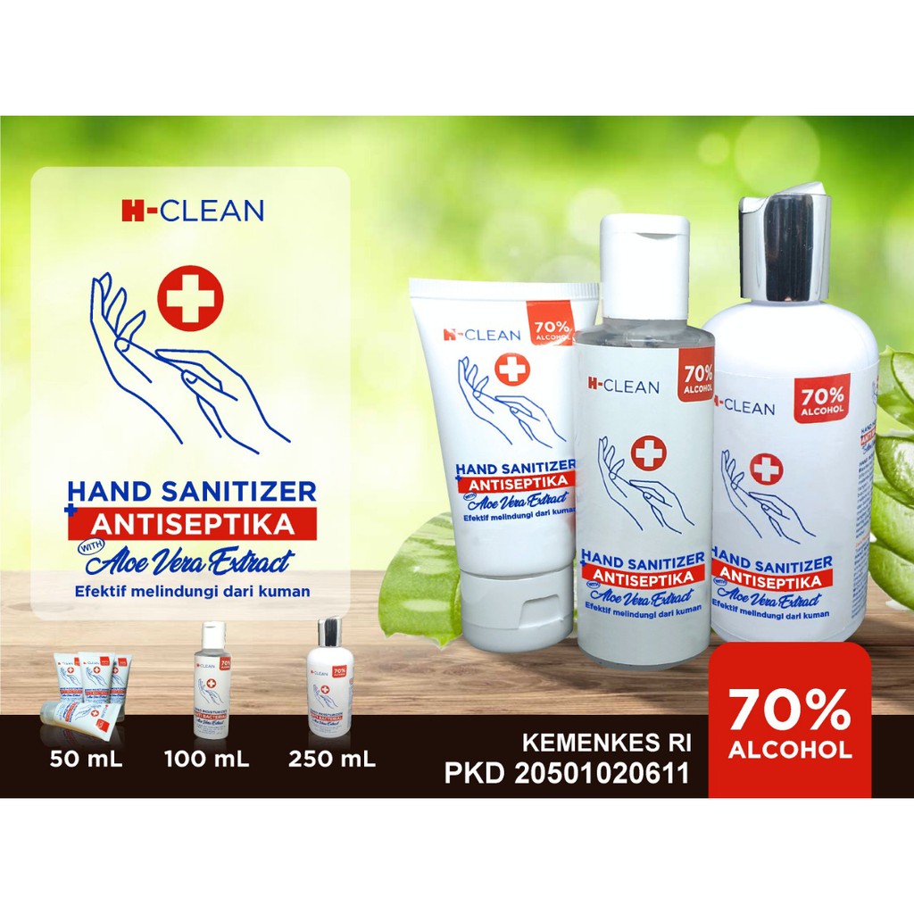 H-Clean Hand Sanitizer Gel 100 mL