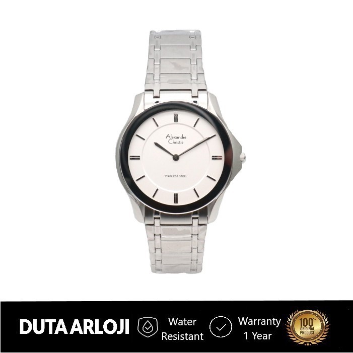 Alexandre Christie AC 8605 MH BSSSL Analog Men Stainless Steel