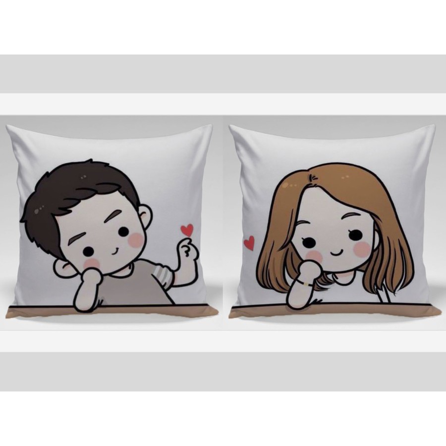 

Bantal Dekorasi custom kado valentine hadiah valentine kado pacar hadiah pacar - couple 15