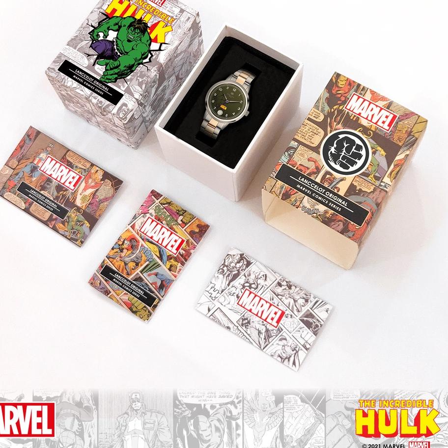 Langsung Beliii.. Jam Tangan Marvel’s Hulk - Lanccelot Female Edition