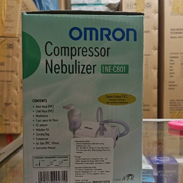 Nebulizer Omron NE C801 Original Garansi Resmi 2 thn