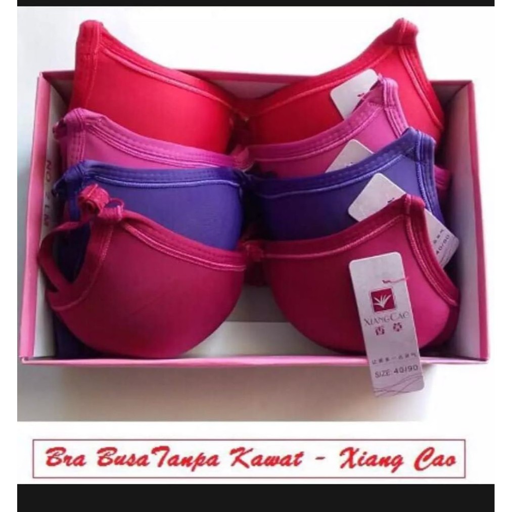 Bra BH Wanita Busa Polos Tanpa Kawat Pengait 2 MURAH Bra BH Wanita Busa Polos Tanpa Kawat Pengait 2 MURAH