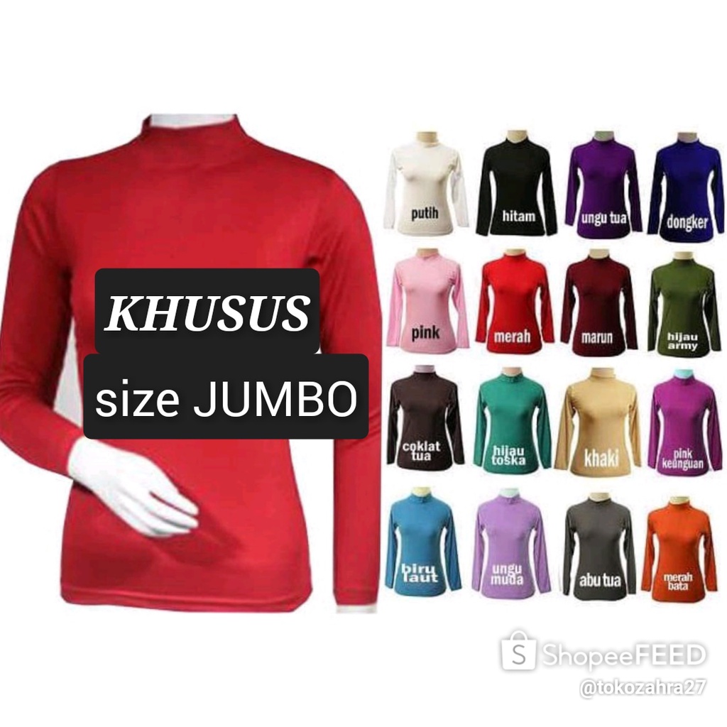 Manset Muslim kaos Dalaman Muslim kebaya Muslim Dalaman Outer