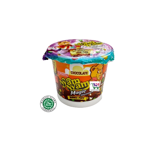 Nyam Nyam Bubble Puff Rice Crispy Chocolate 18 Gram