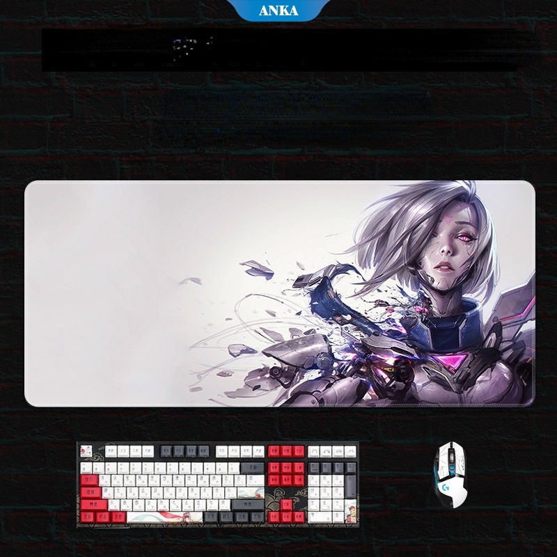 Mouse Pad Gaming Desain League Of Legends Ukuran Besar