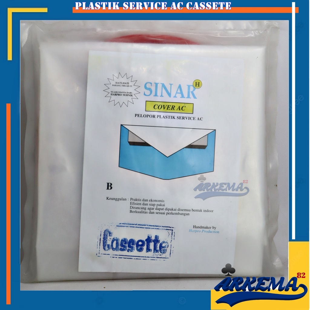 PLASTIK CUCI AC SERVICE 1PK DAN 2PK | COVER AC PLASTIK SERVICE PLASTIK SUPER TEBAL