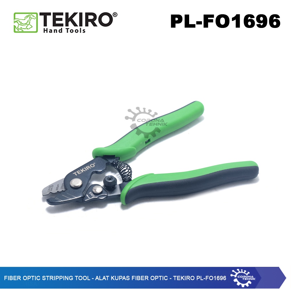 Alat Kupas Fiber Optic -Tekiro PL-FO1696 - Fiber Optik Stripping Tool