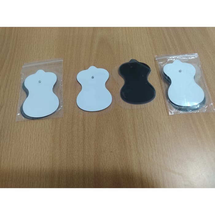 Isi 2 pcs Pad Tens 1 Pasang (8cmx5cm ) Alat Kesehatan Terapi Digital Pijat Tensi Massager Tubuh