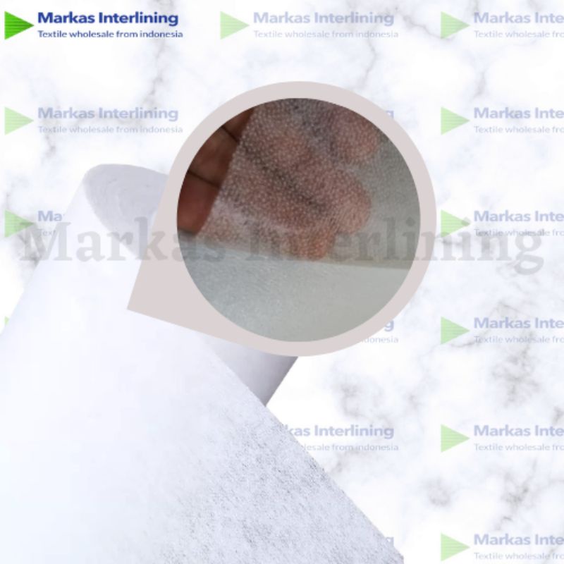 Kain Lem Pengeras Pelapis Interlining | Lem Kodok Sutra Atau Lem Cicak