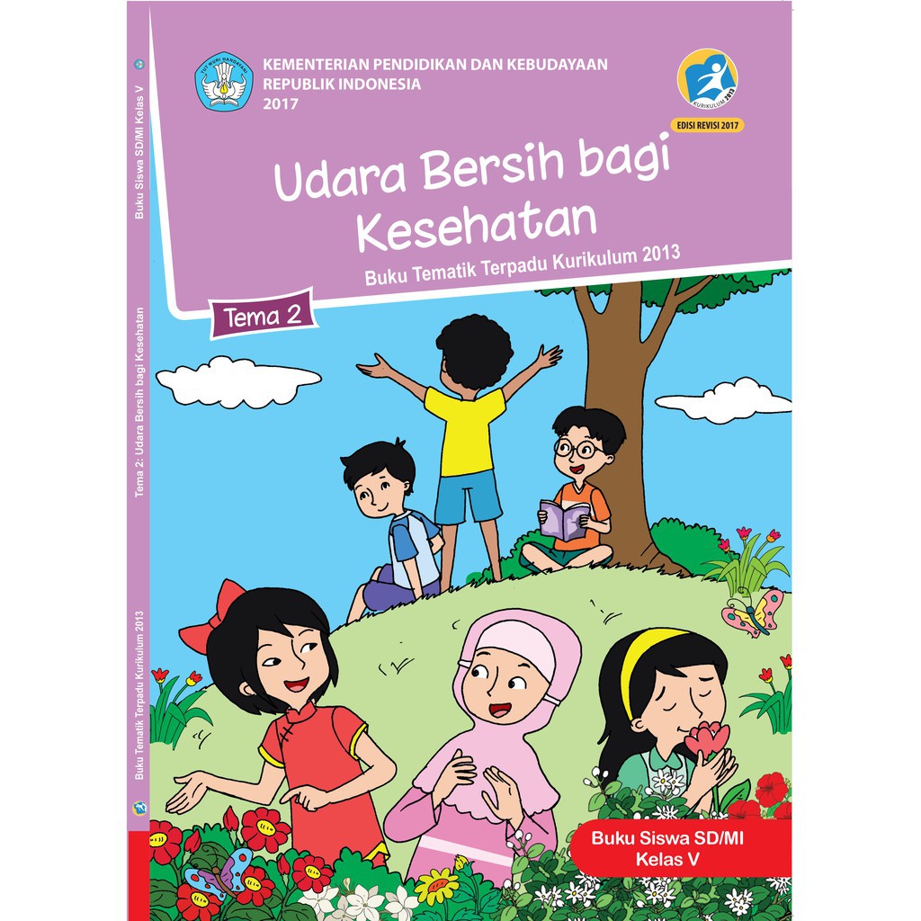  Buku  Tematik SD Kelas  5  Tema 2 Udara Bersih bagi Kesehatan 