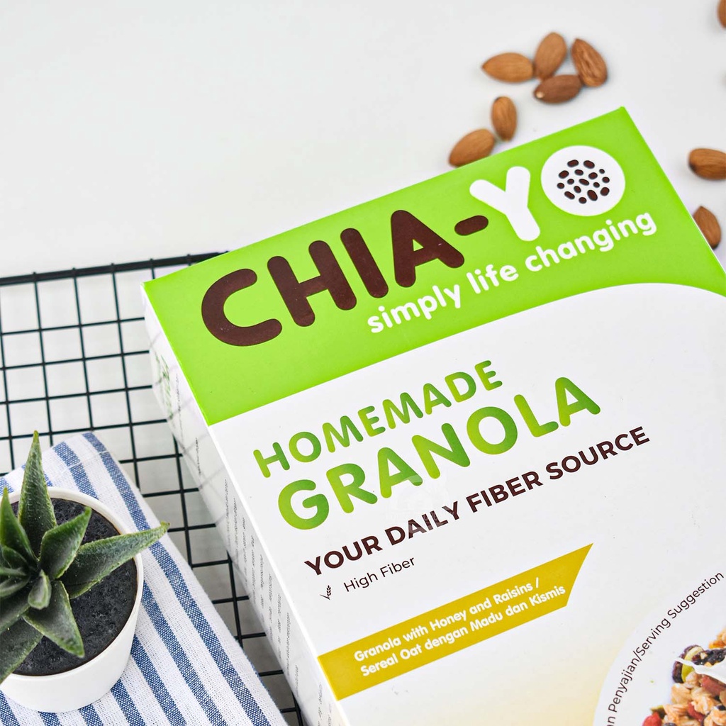 Chia - Yo Homemade Granola Original 500 Gr