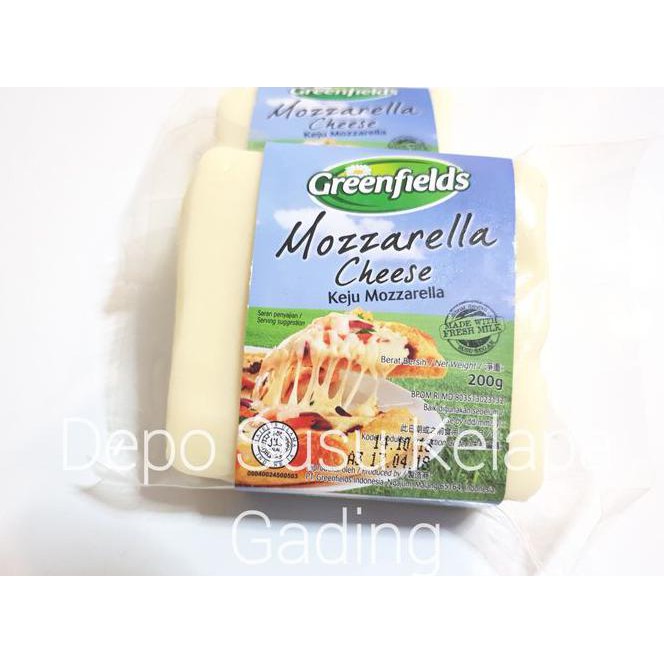 

ti09 keju mozzarella greenfields 200gr | cheese greenfield pizza maker 200 ipx1