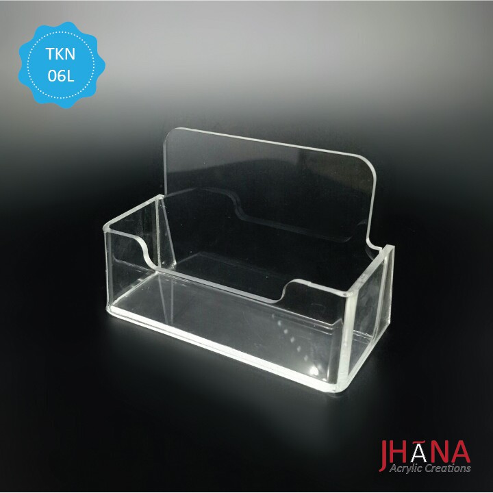 

TEMPAT KARTU NAMA AKRILIK TKN05L - Display Kartu Nama Akrilik