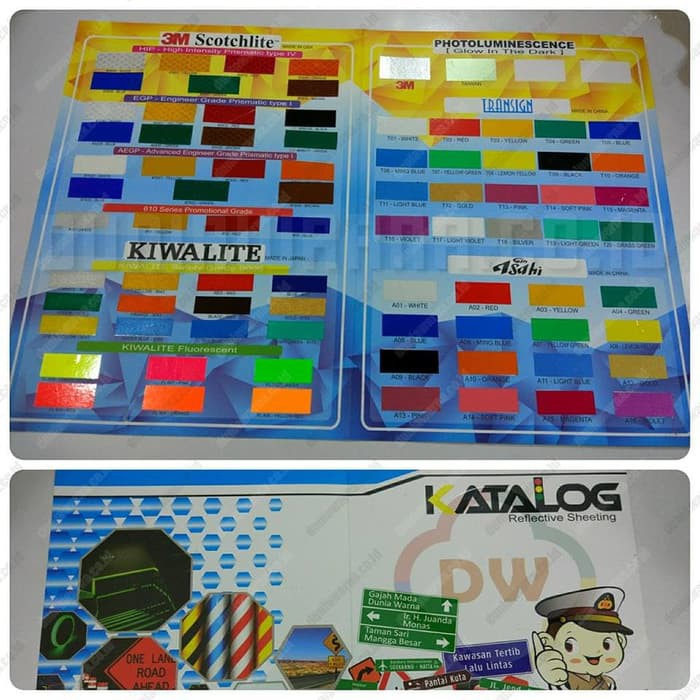 

KATALOG Produk Reflektif 3M ASAHI KIWALITE Dunia Warna