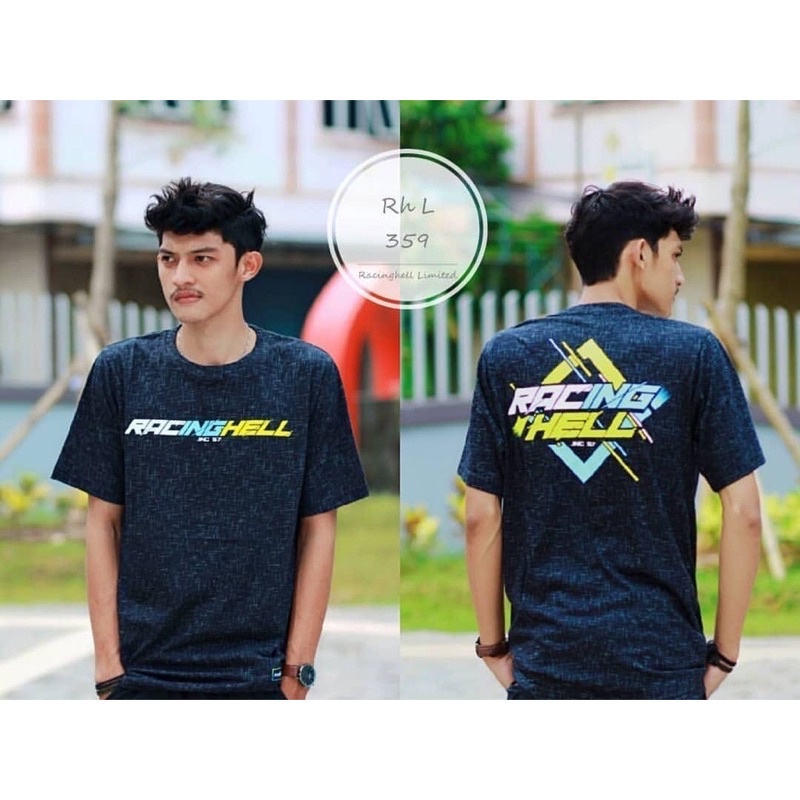 RACING HELL BAJU KAOS T SHIRT RACING HELL PRIA WANITA TSHIRT DISTRO RACING HELL HEL BALAP MOTOR LIAR