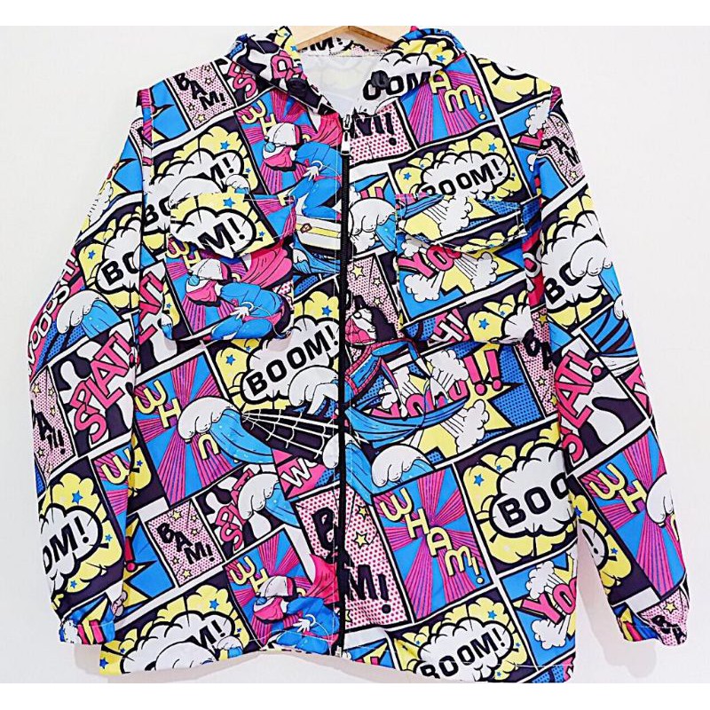 Jaket Parachute Zeline