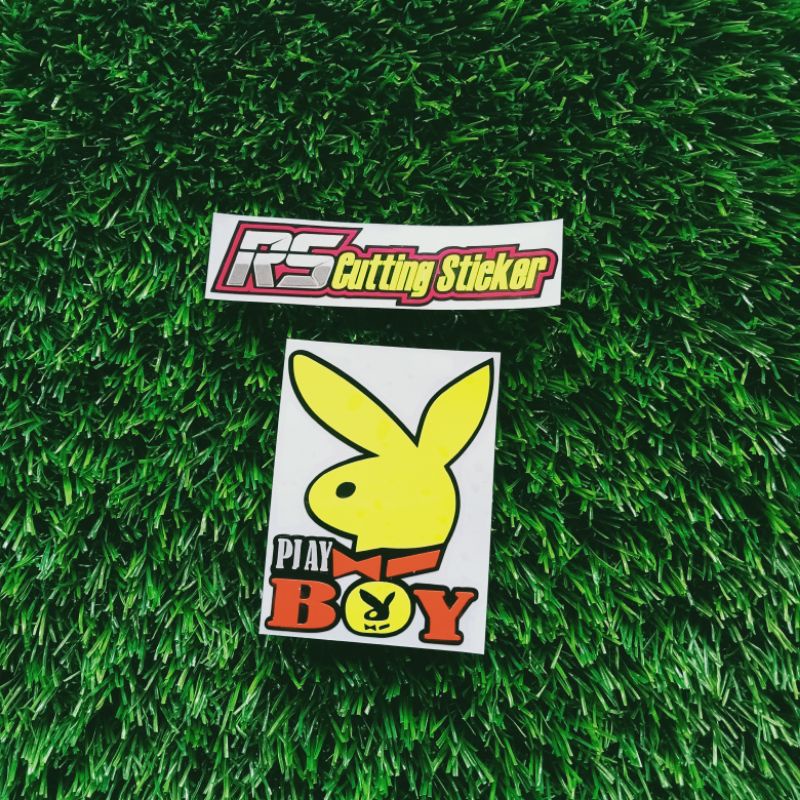 

sticker play boy 8 x 6