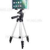 ☏ Tripod 1 meter plus holder hp dan holder tablet 10 inch ♡