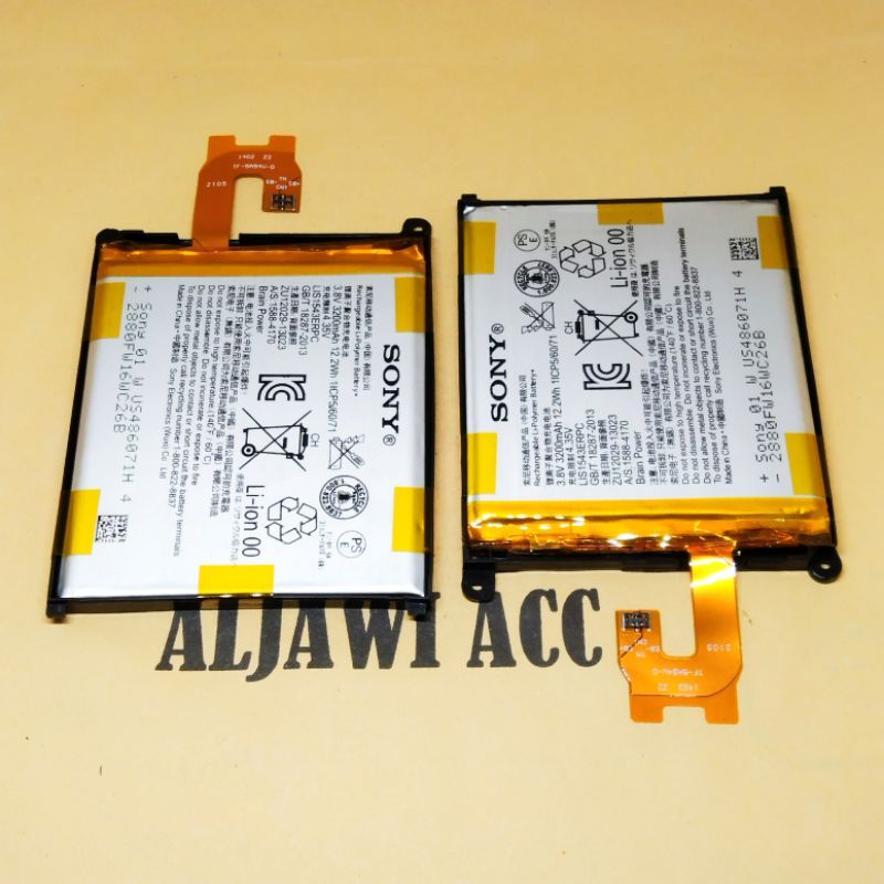 Baterai Bt Batre Battery Sony Xperia Z2 Z2 Big Docomo L50 LIS1543ERPC