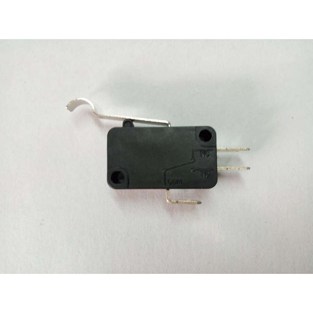 Micro / Limit Switch Plus Plat Panjang Lengkung Tanpa Roda