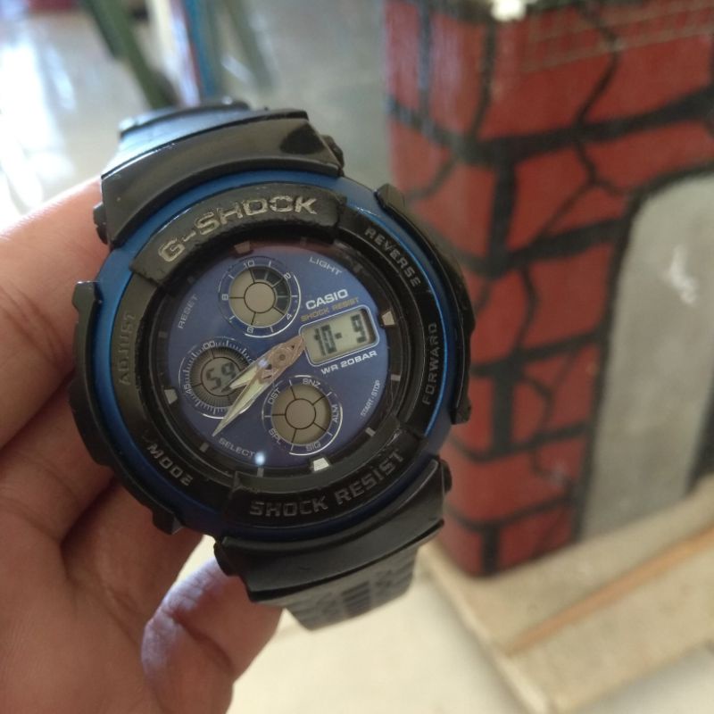 Jam tangan Casio Gshock G 304RL Anadigi