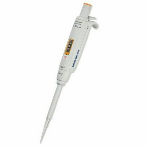 Socorex Acura 825 Adjustable Volume Micropipette Cap. 2 - 20 l