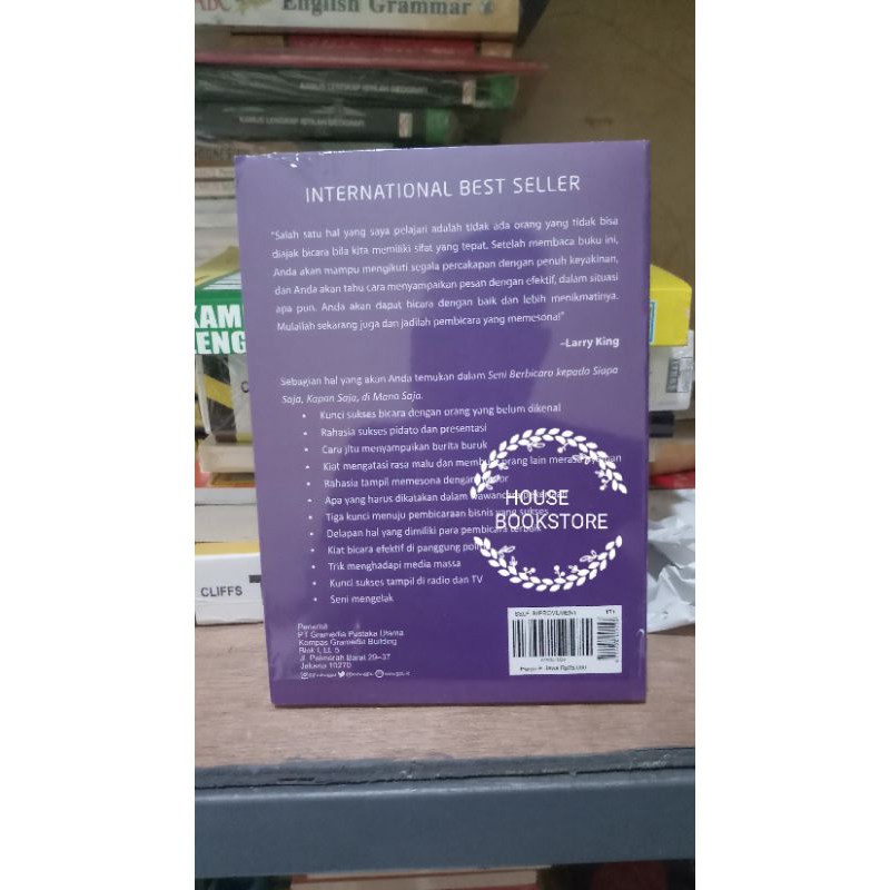 SENI BERBICARA KERTAS BOOKPAPER PENULIS  : Larry King AND Bill Gilbert-1