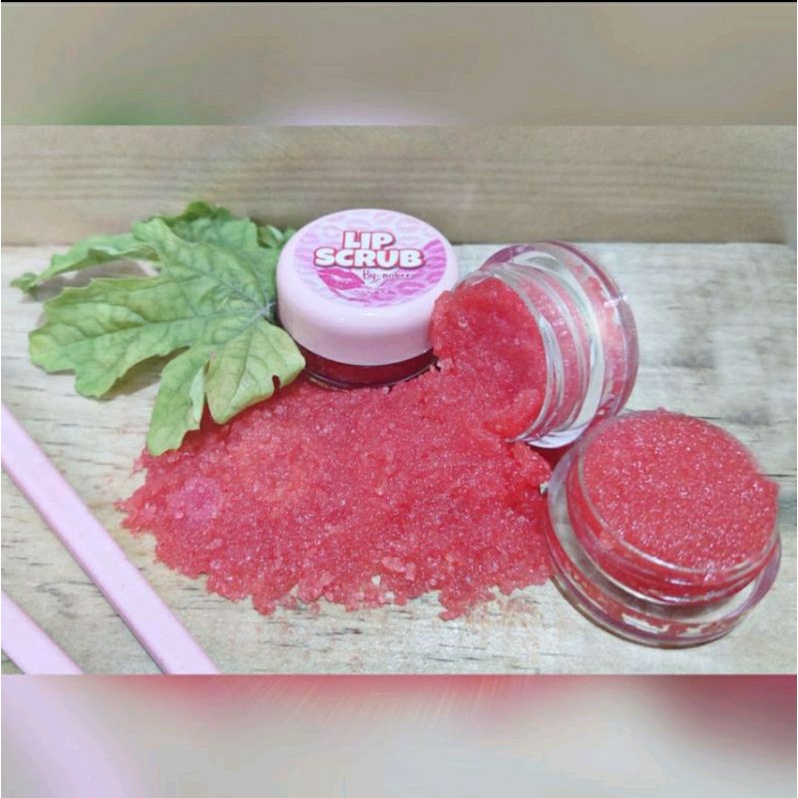 LIP SCRUB NOBEEE | SCRUB BIBIR | MELEMBUTKAN BIBIR