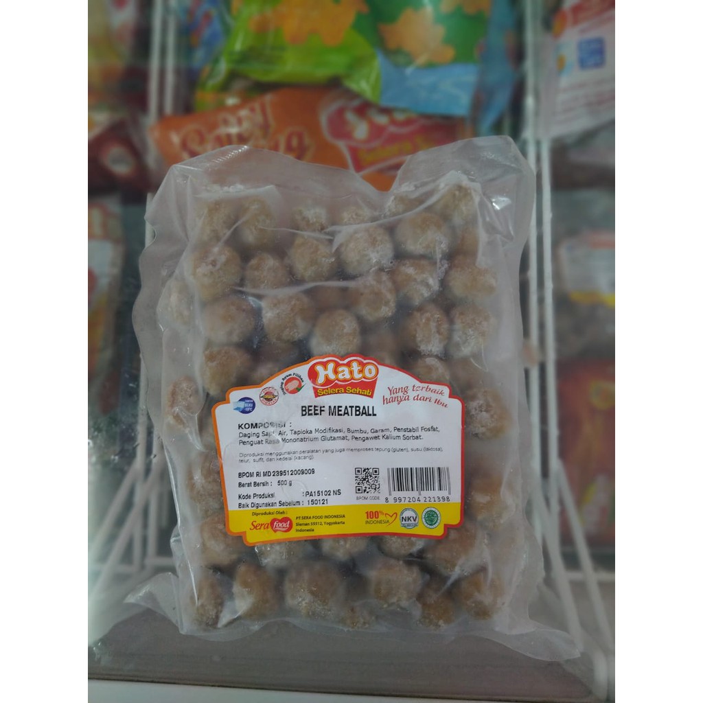 

HATO BEEF MEAT BALL 5G/500 G