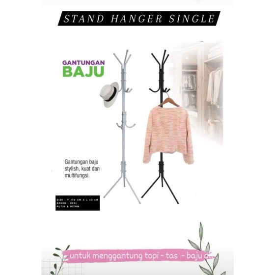 hanger topi,gantungan topi,gantungan baju,hanger baju