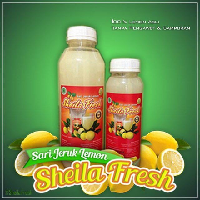 

Sari Lemon Murni Sheilla Fresh 250 ml