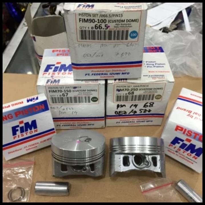 Piston Seher Fim 66 66.5 67 67.5 68 Mm Pin 14 15