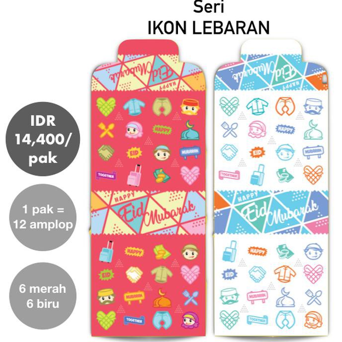 

HOT SALE|BEST SALLER amplop lebaran | angpao | idul fitri | murah | lucu | unik - IKON LEBARAN
