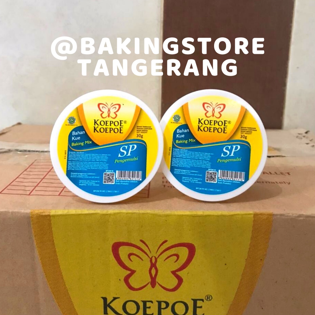 

SP Koepoe Koepoe 30 gr | Pengembang / Pengemulsi Kue