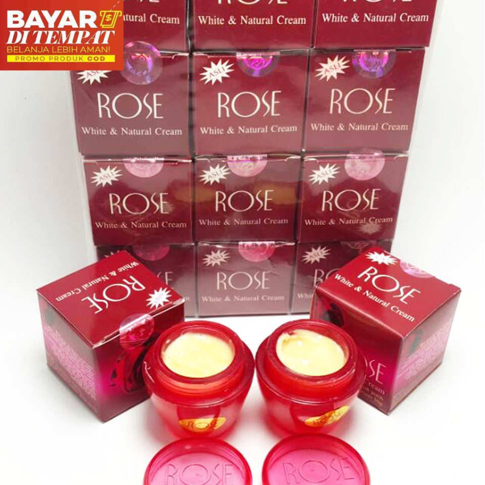 6pcs Cream Rose Original Bright and Whitening