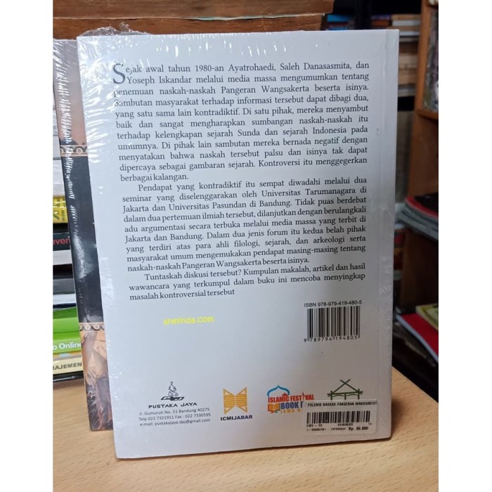 

FLASH SALE!!! POLEMIK NASKAH PANGERAN WANGSAKERTA - EDI S. EKADJATI TERLARIS