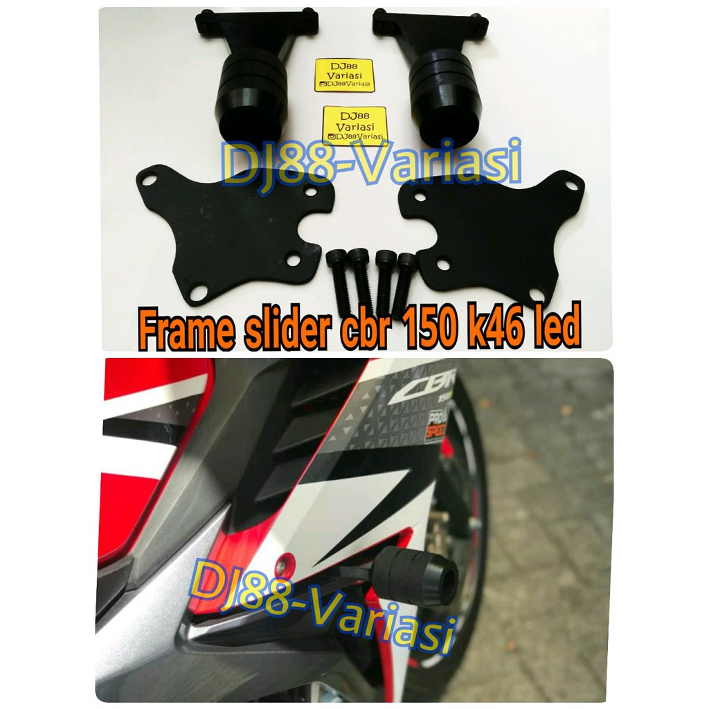 Frame Slider Cbr 150 K45g Frame Slider Cbr 150r Led Facelift Pelindung Body