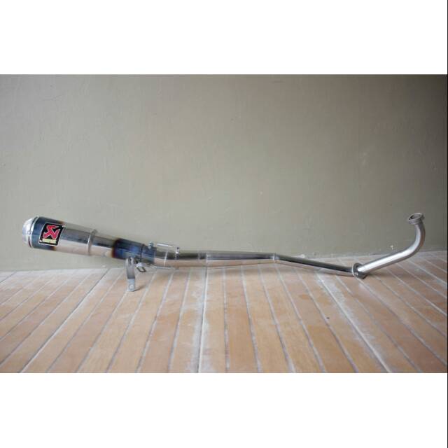 Knalpot akrapovic Satria FU150 Karbu Satria FU150 FI Facelift