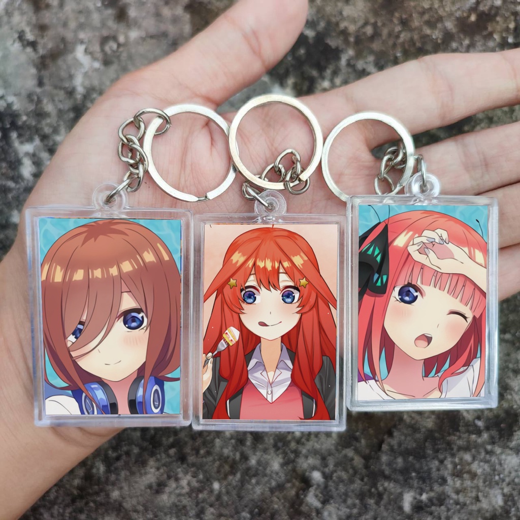 Gantungan Kunci Murah Anime Go-Toubun No Hanayome - Keychain Gotoubun no Hanayome - Miku Nino Itsuki