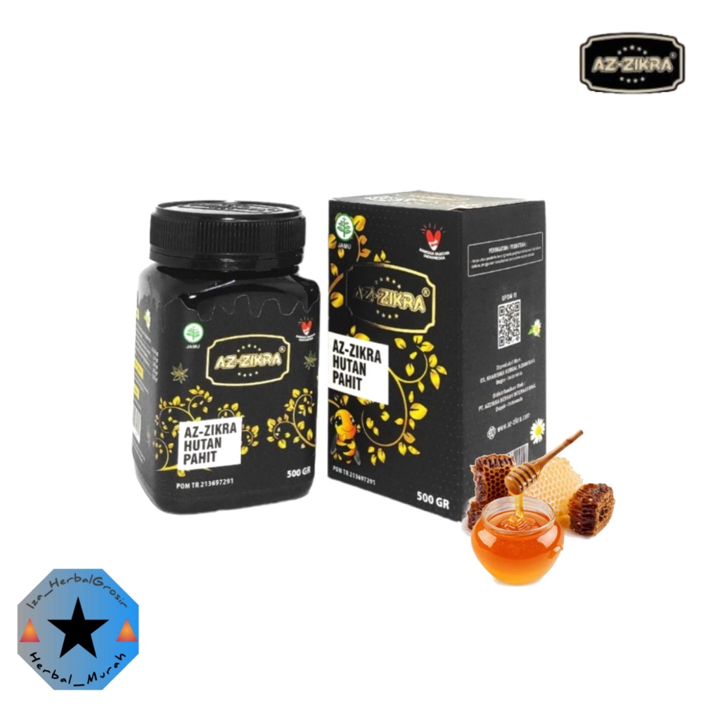 Az-Zikra Madu HUTAN HITAM PAHIT Special  Original madu az zikra