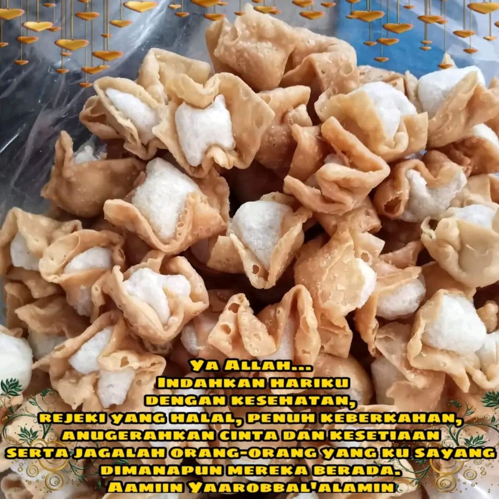 

Gurilem Cuanki Siomay Mini Kering 1 Kg Isi Kurang Lebih 500 Pcs Biasa Di Pakai Toping Baso Mie Instan Seblak dll