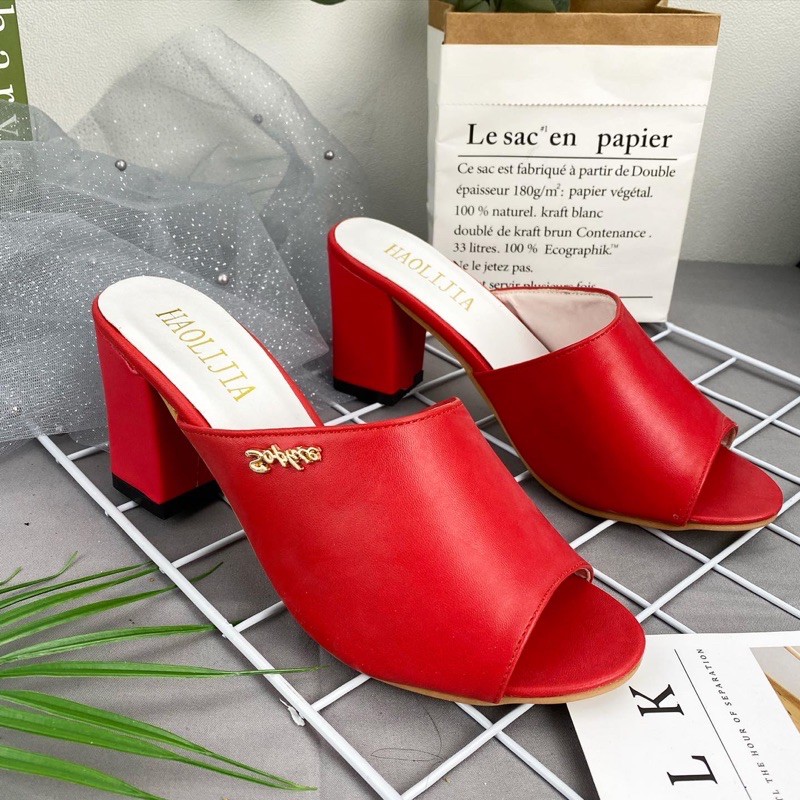 heels t033 sepatu wanita import