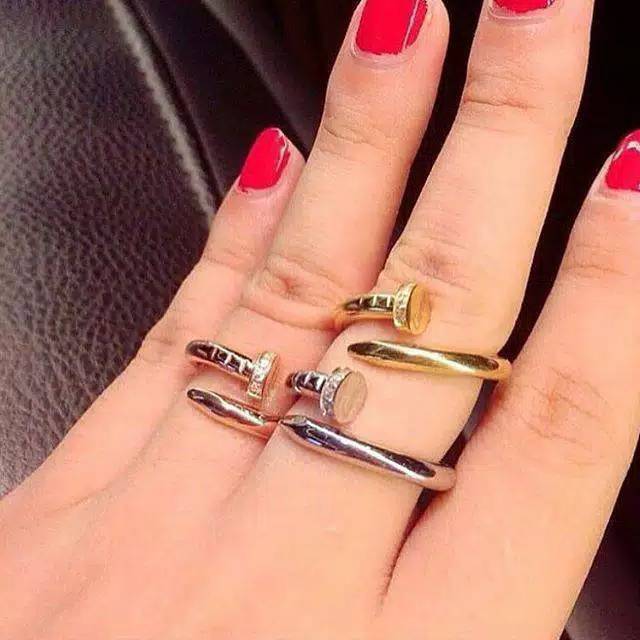 CINCIN PAKU / CINCIN TITANIUM ANTI KARAT / CINCIN FASHION / CINCIN WANITA / CINCIN KOREA